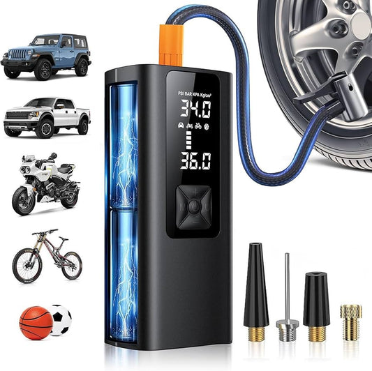 Wireless Car Air Compressor Electric Tire Inflator
