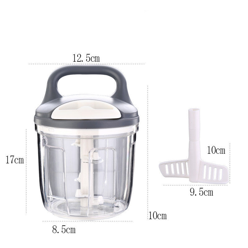 Manual Multifunctional Food Chopper and Slicer