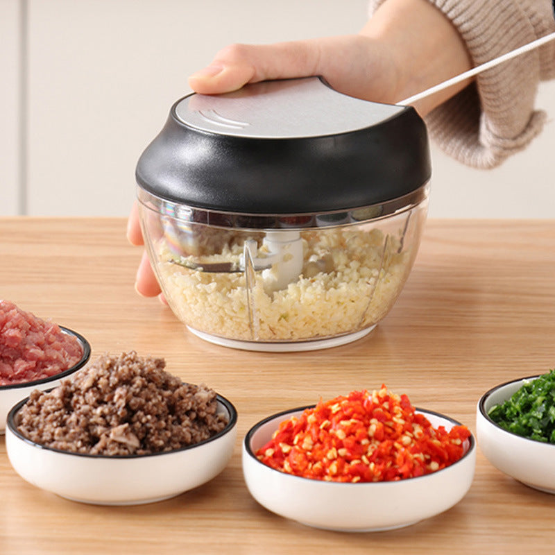 Manual Multifunctional Food Chopper and Slicer