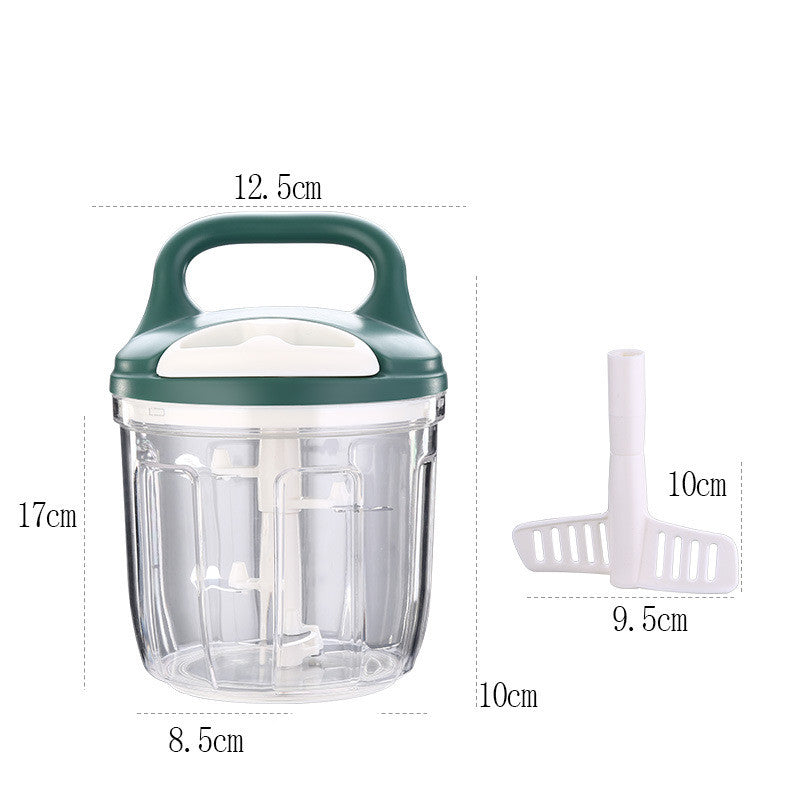 Manual Multifunctional Food Chopper and Slicer