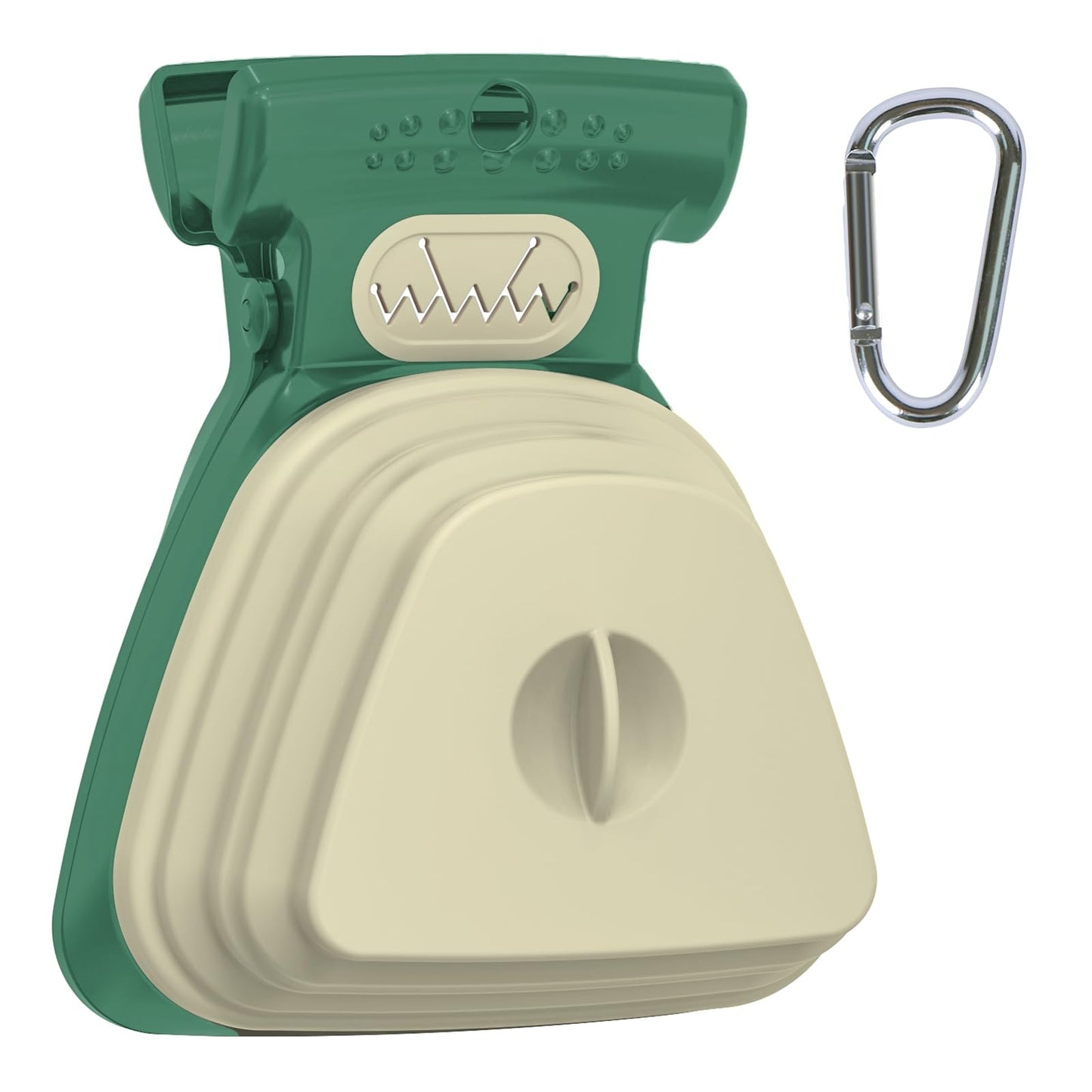 SUPERDESIGN Portable and Versatile Pet Poop Scooper Ideal for Walking Traveling and Camping with Small and Large with CLeash Clip and Garbage Bag Bin Dogs Poop Scooper Large